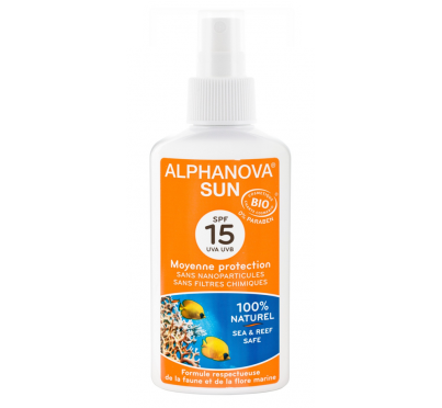 Alphanova Sun solaire SPF 15 moyenne protection