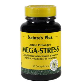 Mega Stress libération prolonge 30 comprimés Nature's Plus