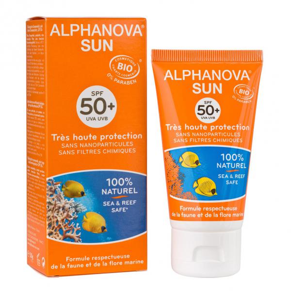 Alphanova Sun SPF 50 solaire très haute protection tube 50 gr