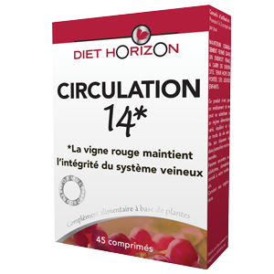 CIRCULATION 14 améliore La circulation sanguine-Diet Horizon