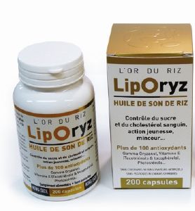 LIPORYZ 200 Cap. HUILE DE SON DE RIZ