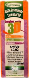 Anti Virus  Huile essentielle 3D  Anti' Vir N° 10.02 Phytofrance
