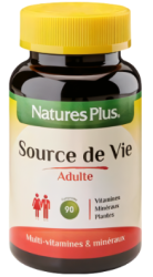 Source de vie Adulte  vitamines et minéraux Tonus 90 Comprimes Natur's Plus