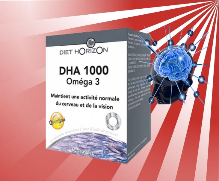 DHA 1000 OMEGA 3 Diet horizon  PROMO DLC AOUT 23