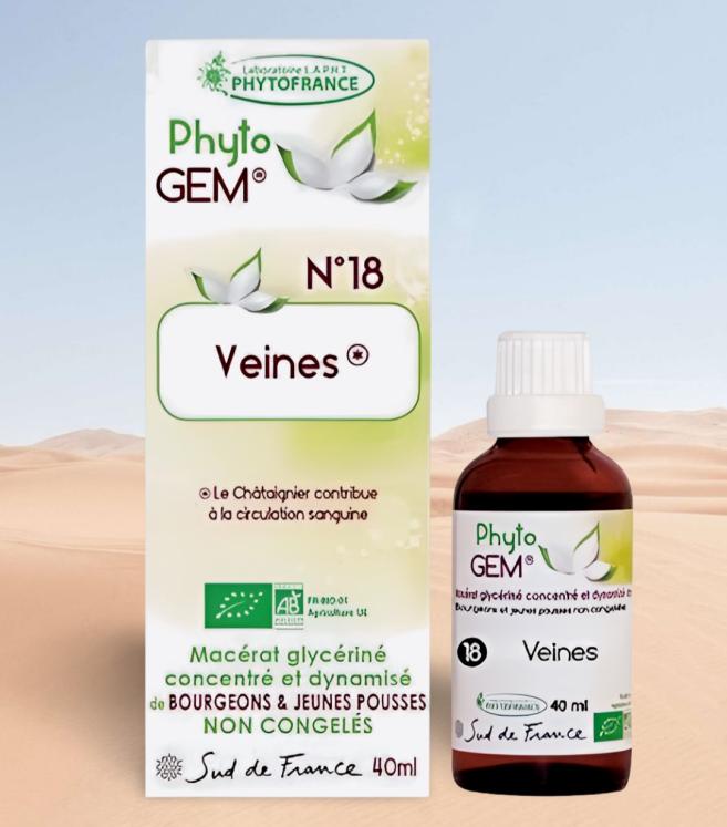 Phyto Gem veines N° 18 Phytofrance