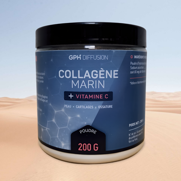 Collagene marin + vitamine C 200g GPH DIFFUSION